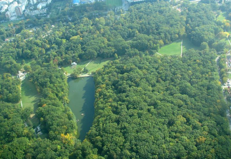 Park Maksimir. Panorama
